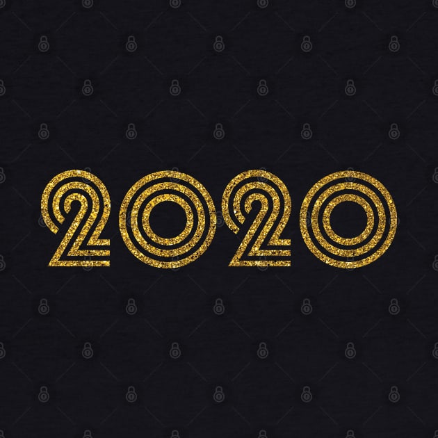 2020 Birth Year Glitter Effect by Elsie Bee Designs